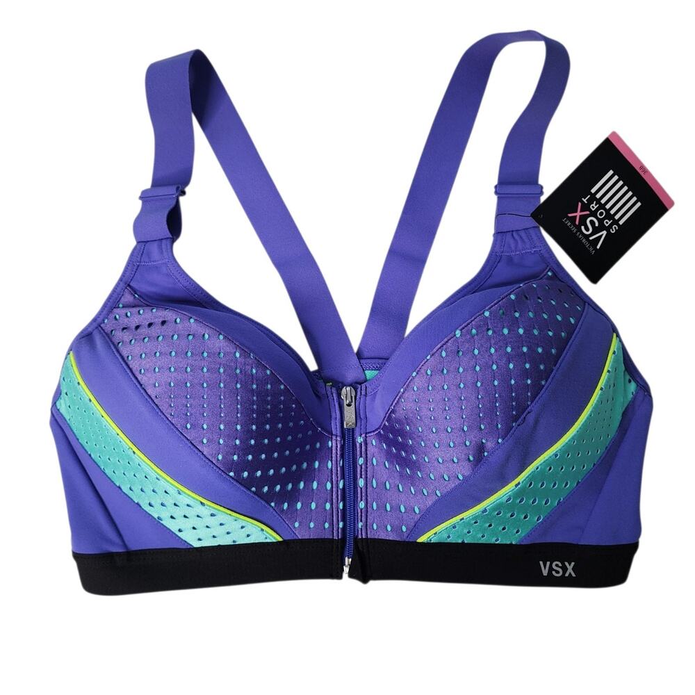 Victoria's Secret VSX Incredible Front Close Sports Bra New With Tag 36B